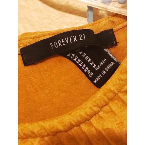 🔸Cute yellow forever 21 dress - Picture 2 of 2